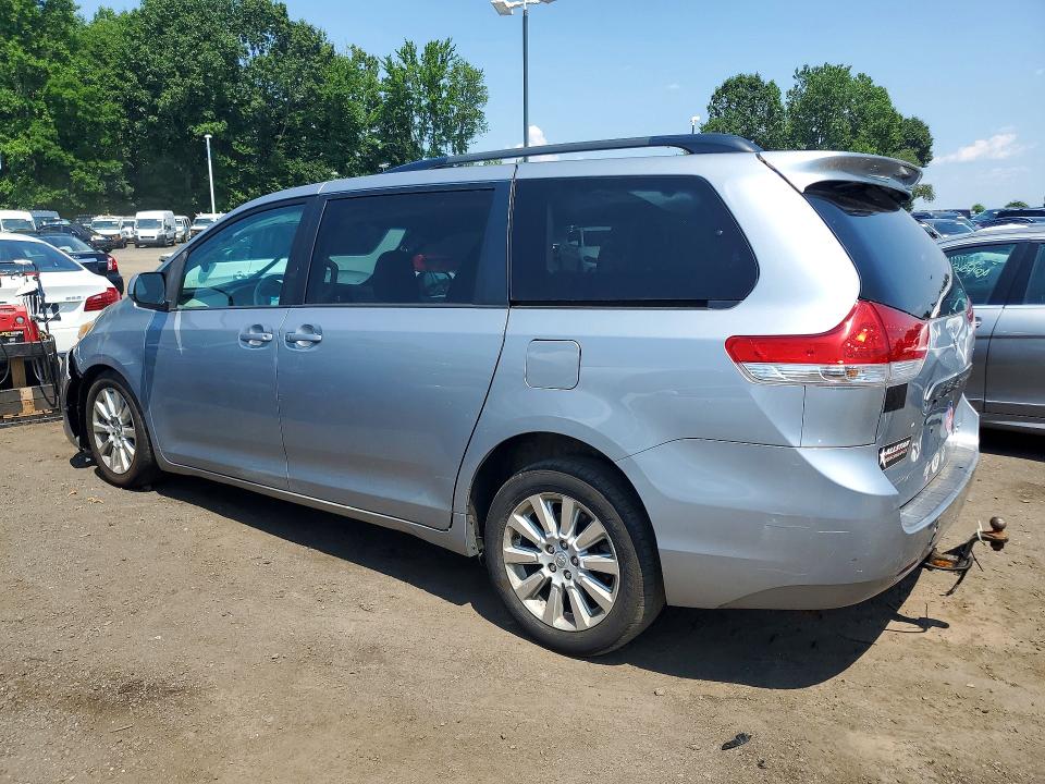 2014 Toyota Sienna VIN 5TDDK3DC0ES078543 COPART salvage auction — ALL OVER, CT - CERT OF TITLE-SALVAGE, sold $1,700 on 2026-07-16 (photo 2)