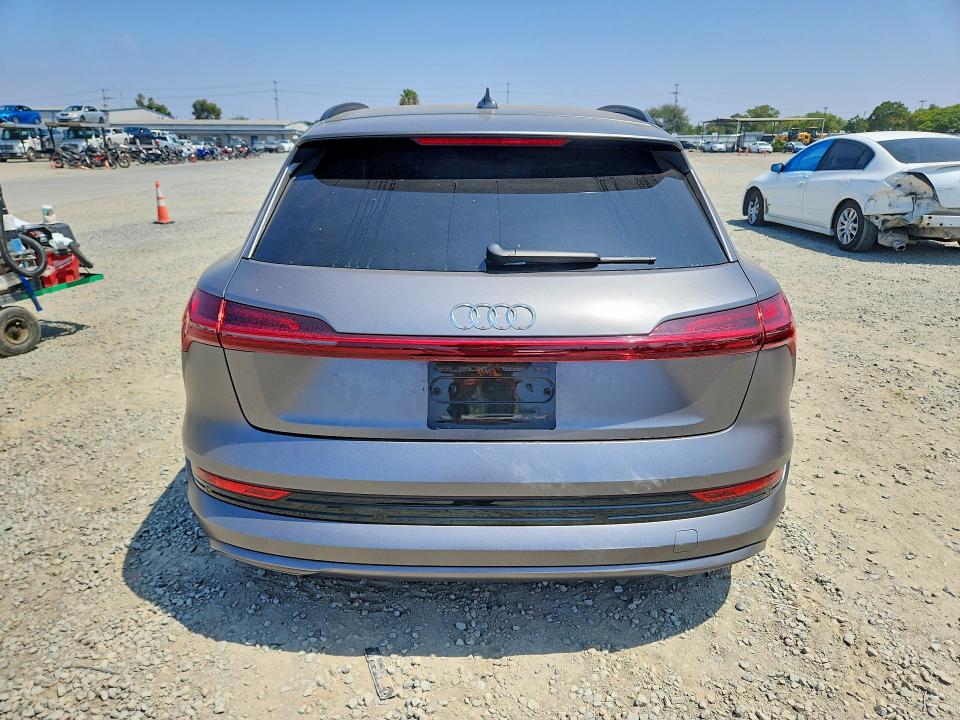 2021 Audi E-tron VIN WA1AAAGE6MB024641 COPART salvage auction — SIDE, CA - SALVAGE CERTIFICATE, sold $9,200 on 2026-07-24 (photo 6)