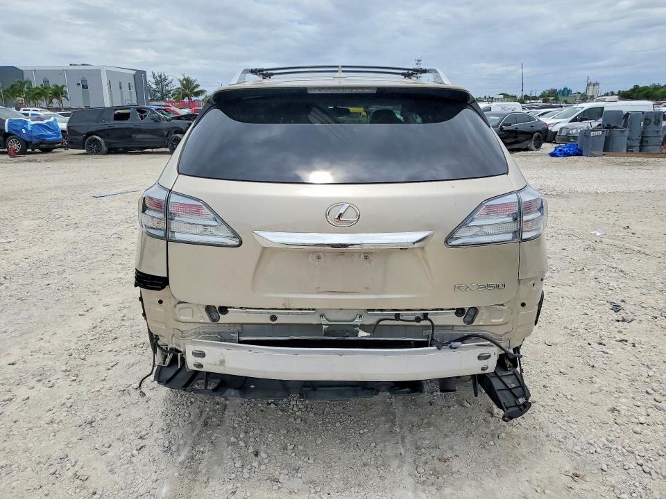 2012 Lexus VIN 2T2ZK1BA3CC074628 COPART salvage auction — WATER/FLOOD, Fl - Cert Of Title-Slvg Rebld Flood, sold $3,900 on 2026-07-04 (photo 6)