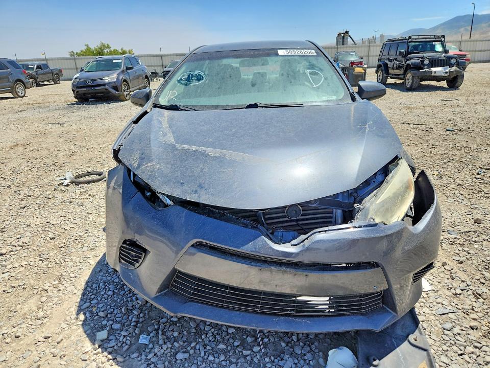 2015 Toyota Corolla VIN 5YFBPRHE8FP324532 COPART salvage auction — FRONT END, UT - SALVAGE CERTIFICATE, sold $3,750 on 2026-07-10 (photo 5)