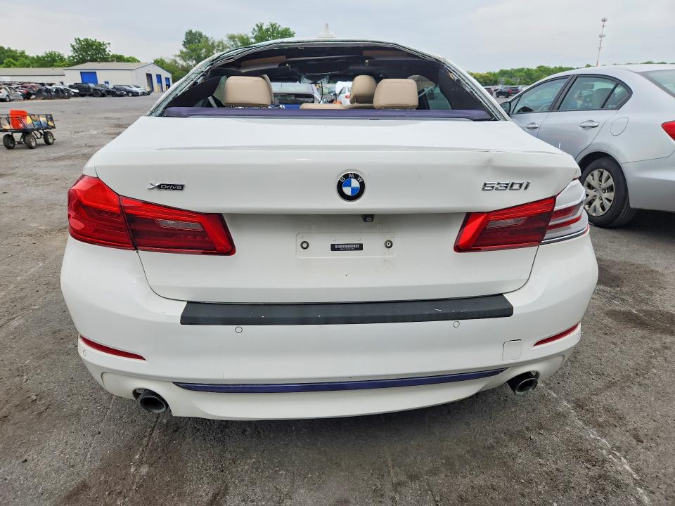 2019 BMW 5 series VIN WBAJA7C58KWC77576 COPART salvage auction — ALL OVER, Mi - Certificate Of Title, sold $2,100 on 2026-07-28 (photo 6)