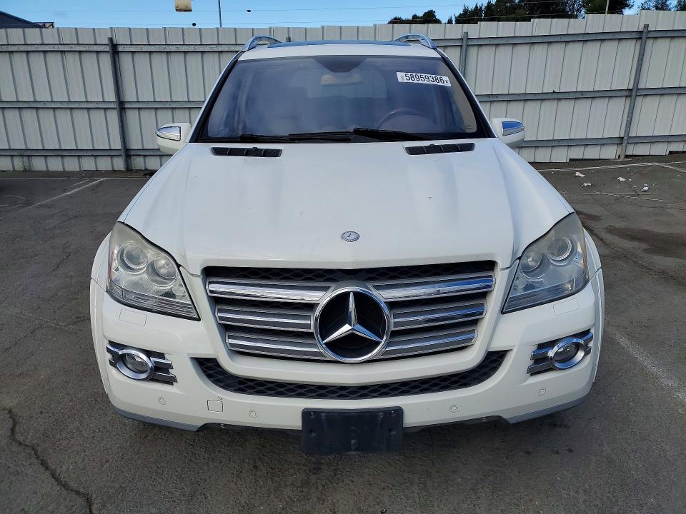 2009 Mercedes-benz Gl-class VIN 4JGBF86E59A498501 COPART salvage auction — MINOR DENT/SCRATCHES, Ca - Dis/Dlr/Exp Only Clean Title, sold $1,100 on 2026-07-10 (photo 5)