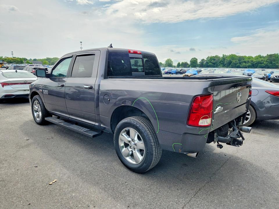 2018 Ram 1500 VIN 1C6RR7LT0JS284755 COPART salvage auction — MINOR DENT/SCRATCHES, Nj - Cert Of Title-Salvage, sold $6,000 on 2026-07-30 (photo 2)