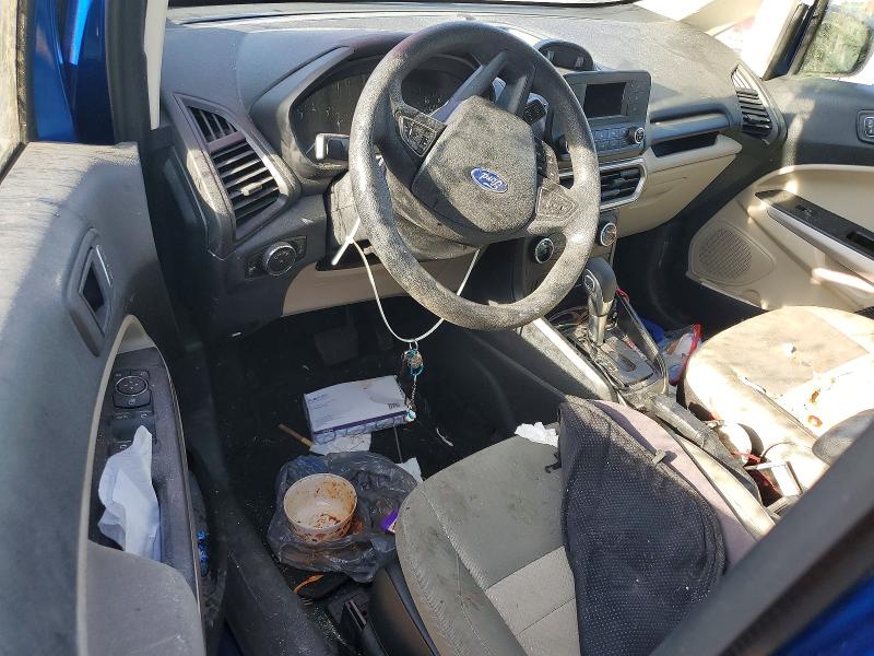 2021 Ford Ecosport VIN MAJ3S2FE7MC437915 COPART salvage auction — ROLLOVER, Pa - Certificate Of Salvage, sold $750 on 2026-07-16 (photo 8)