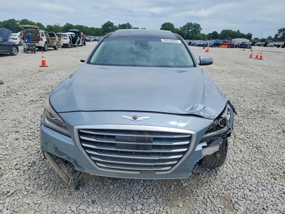 2017 Genesis VIN KMHGN4JFXHU178346 COPART salvage auction — FRONT END, Oh - Cert Of Title-Salvage, sold $800 on 2026-07-31 (photo 5)