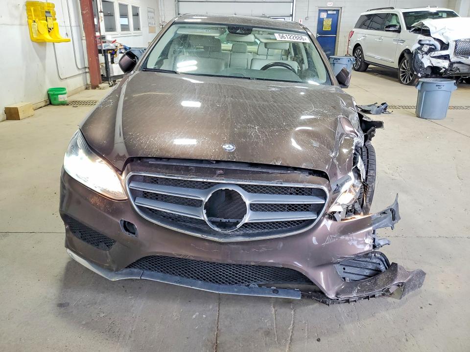 2014 Mercedes-benz E-klasse VIN WDDHF8JB4EA945007 COPART salvage auction — FRONT END, Mn - Cert Of Title-Salvage, sold $850 on 2026-07-16 (photo 5)