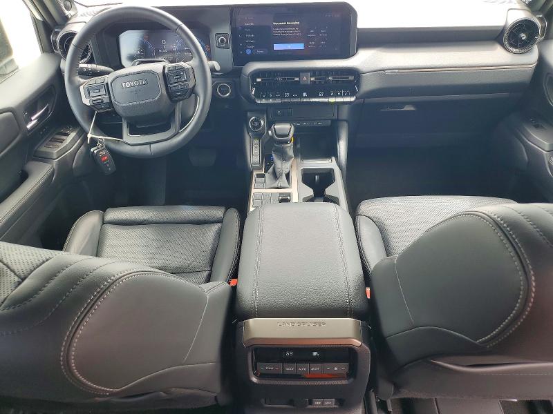 2025 Toyota Land cruiser VIN JTEABFAJ0S5015320 COPART salvage auction — REAR END, Sc - Cert Of Title-Salvage, sold $41,750 on 2026-07-08 (photo 8)