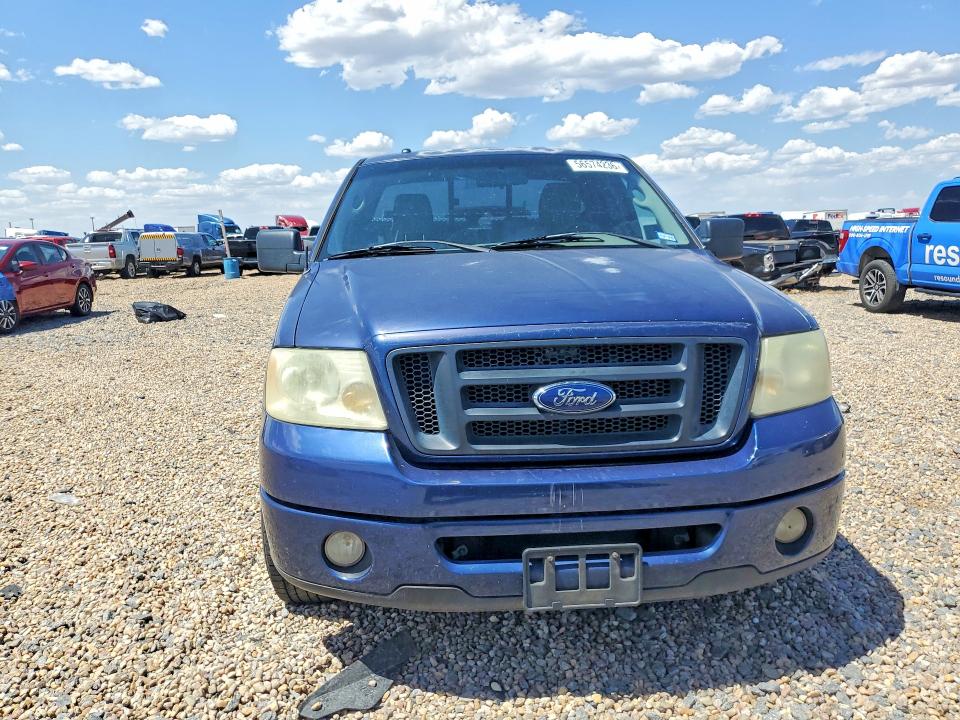 2008 Ford F-150 VIN 1FTRF12W38KE06089 COPART salvage auction — HAIL, Tx - Certificate Of Title, sold $1,800 on 2026-08-01 (photo 5)