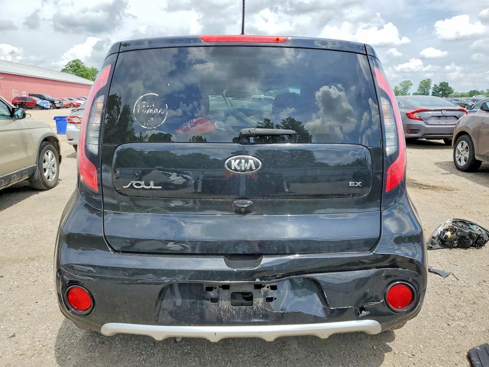 2017 Kia Soul VIN KNDJP3A55H7477263 COPART salvage auction — FRONT END, On - Permit Salvage, sold $450 on 2026-07-09 (photo 6)