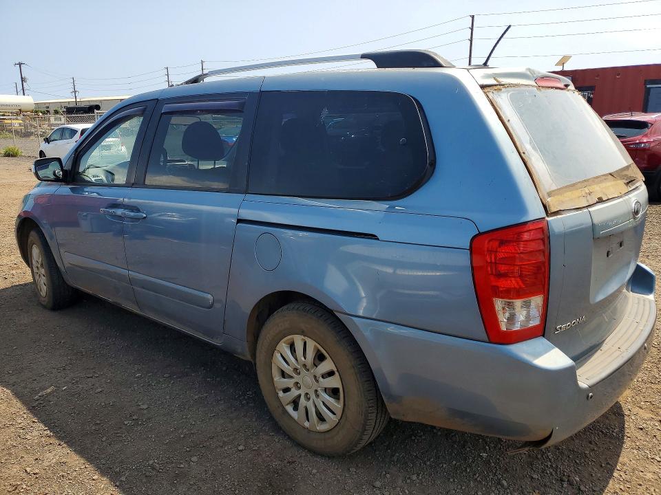 2012 Kia SEDONA VIN KNDMG4C79C6471191 COPART salvage auction — MECHANICAL, Hi - Bill Of Sale - Parts Only, sold $1 on 2026-07-20 (photo 2)