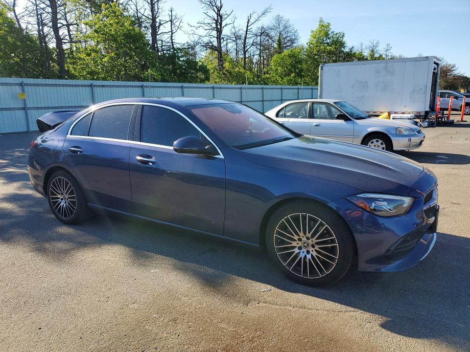 2023 Mercedes-benz C-klasse VIN W1KAF4HBXPR151200 COPART salvage auction — REAR END, Ny - Mv-907A Salvage Certificate, sold $22,200 on 2026-07-13 (photo 4)