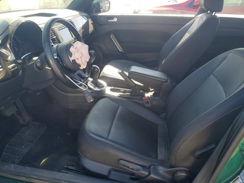 2018 Volkswagen Beetle VIN 3VWFD7ATXJM714746 COPART salvage auction — FRONT END, Ca - Salvage Certificate, sold $1,600 on 2026-07-19 (photo 7)