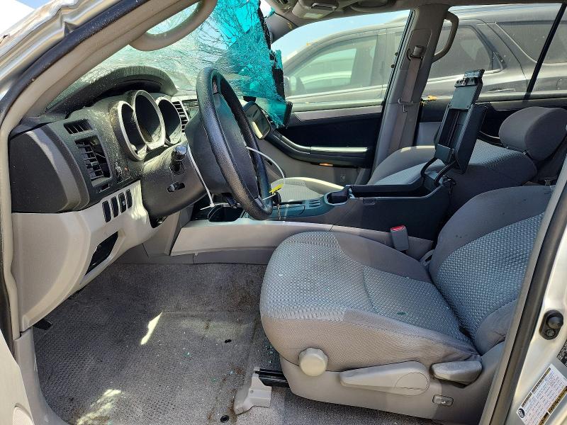 2007 Toyota 4runner VIN JTEZU14R970085551 COPART salvage auction — ROLLOVER, Ca - Salvage Certificate, sold $2,450 on 2026-07-31 (photo 7)