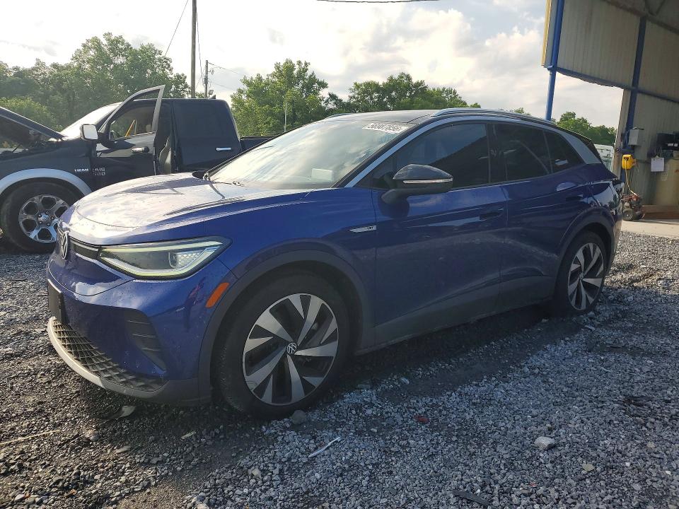 2021 Volkswagen Id.4 VIN WVGDMPE2XMP022749 COPART salvage auction — MINOR DENT/SCRATCHES, Ga - Certificate Of Title (P), sold $2,000 on 2026-07-30 (photo 1)