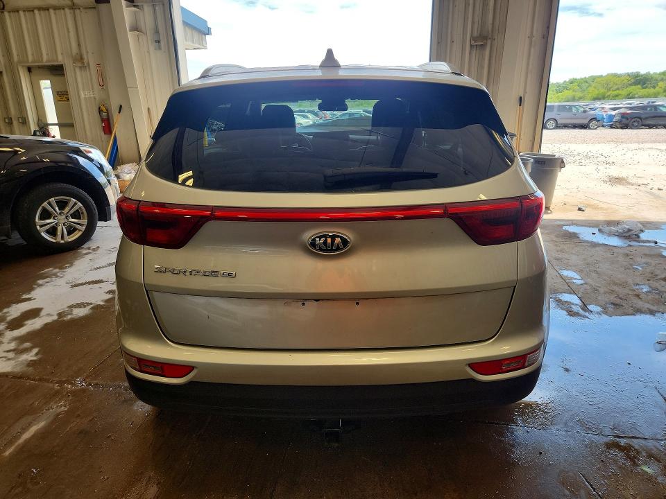 2017 Kia Sportage VIN KNDPM3AC0H7036626 COPART salvage auction — FRONT END, Wi - Junked Vehicle Bill Of Sale, sold $1,800 on 2026-07-20 (photo 6)