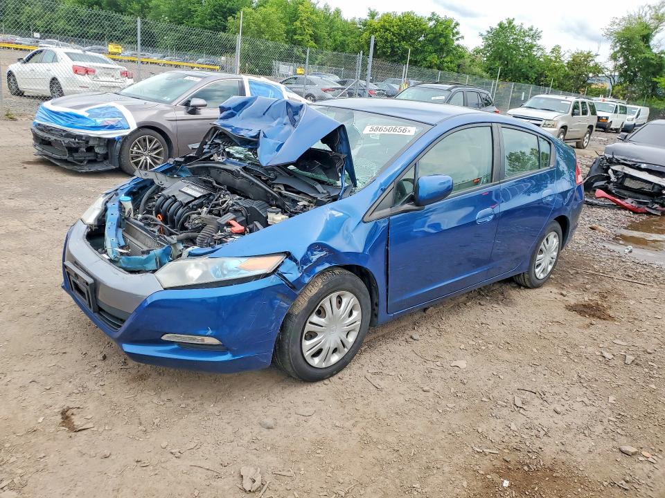 2011 Honda Insight VIN JHMZE2H55BS004717 COPART salvage auction — FRONT END, Pa - Certificate Of Salvage, sold $225 on 2026-07-13 (photo 1)