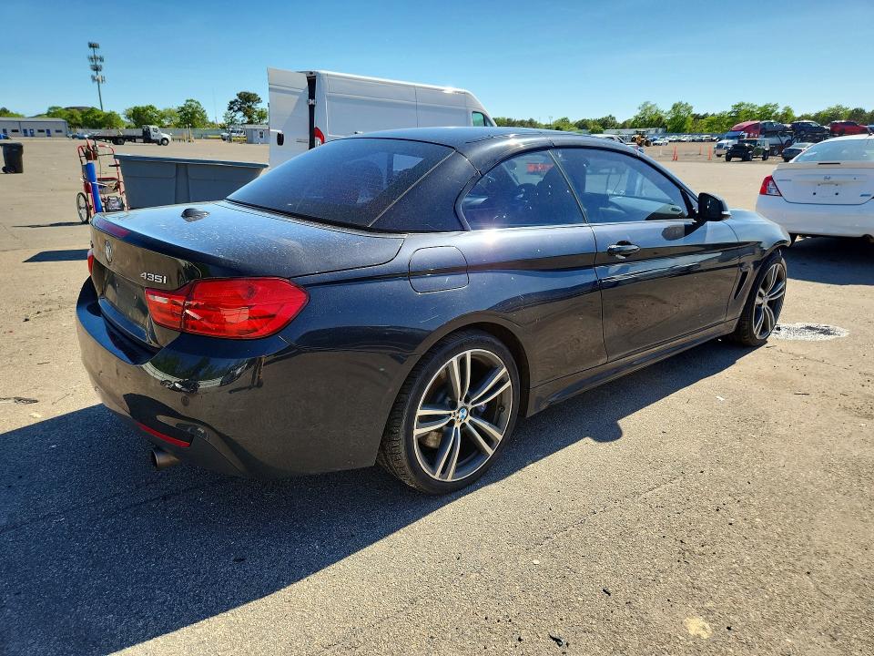 2016 BMW 4er VIN WBA3T7C52G5A38332 COPART salvage auction — FRONT END, Ny - Mv-907A Salvage Certificate, sold $3,500 on 2026-07-13 (photo 3)