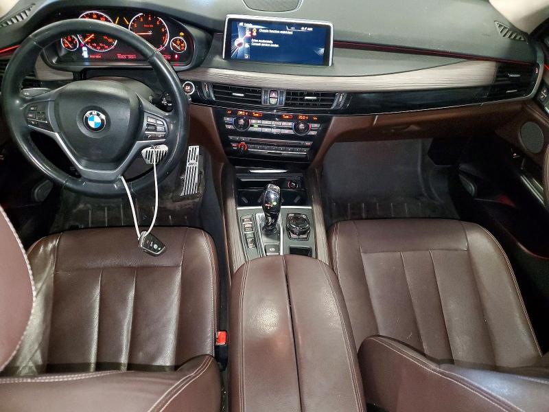 2016 BMW X5 VIN 5UXKR0C55G0P19940 COPART salvage auction — FRONT END, MI - CERTIFICATE OF TITLE, sold $3,050 on 2026-07-06 (photo 8)
