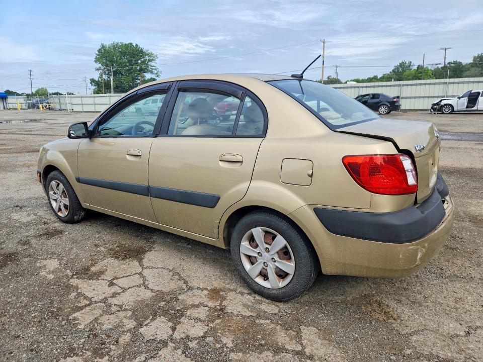 2009 Kia Rio VIN KNADE223296538602 COPART salvage auction — REAR END, La - Cert Of Title-Salvage, sold $1,100 on 2026-07-02 (photo 2)