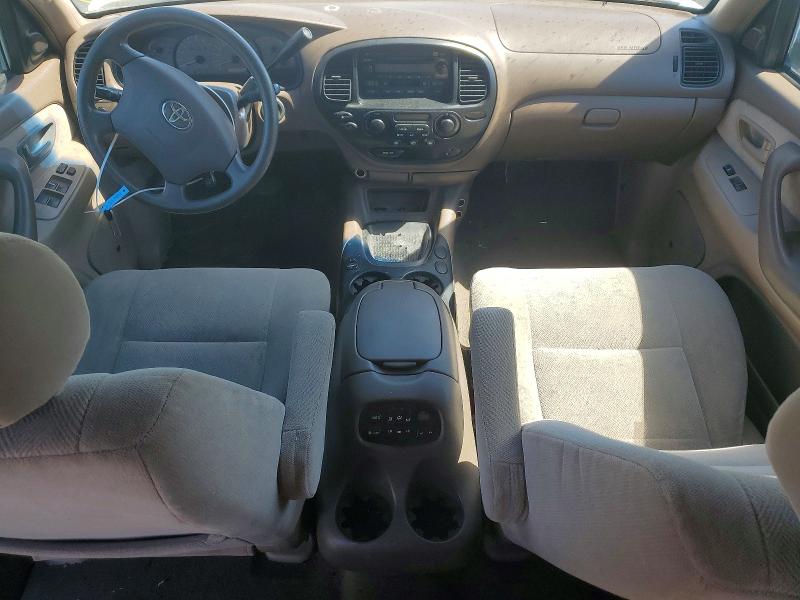 2003 Toyota Sequoia VIN 5TDZT34A93S139760 COPART salvage auction — FRONT END, Sc - Cert Of Title-Salvage, sold $825 on 2026-07-17 (photo 8)