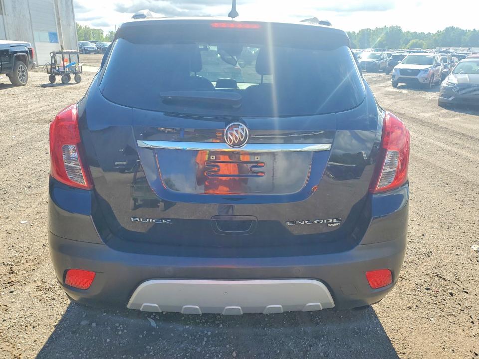 2014 Buick Encore VIN KL4CJHSB4EB625711 COPART salvage auction — FRONT END, Mi - Certificate Of Title, sold $600 on 2026-07-15 (photo 6)