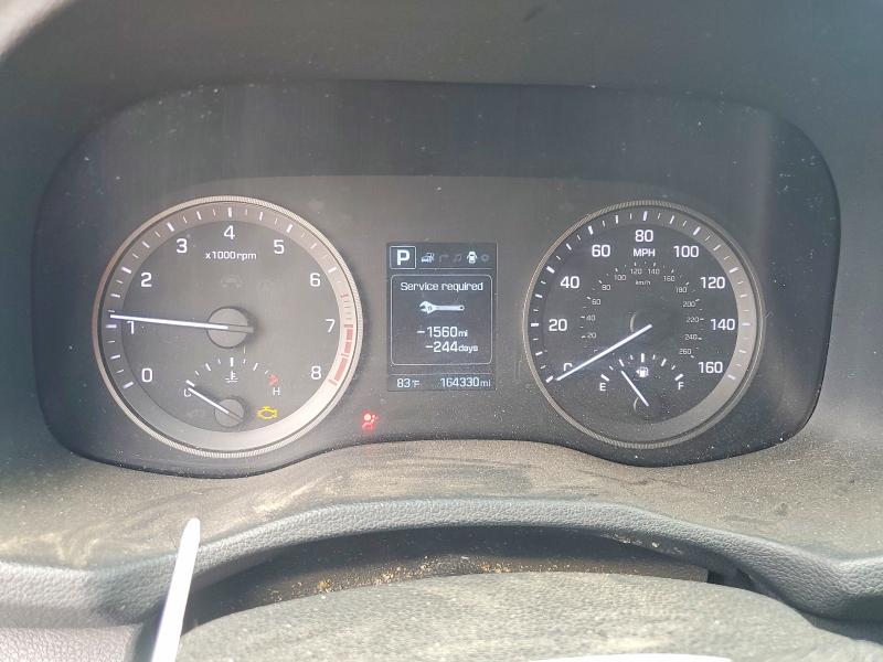 2017 Hyundai Tucson VIN KM8J3CA26HU294873 COPART salvage auction — FRONT END, Oh - Certificate Of Title (P), sold $4,900 on 2026-07-22 (photo 9)