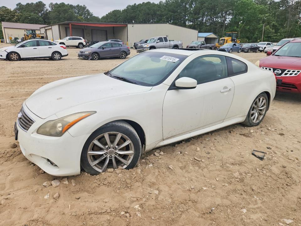 2012 Infiniti G VIN JN1CV6EKXCM422546 COPART salvage auction — ROOF, MD - CERT OF SALVAGE > 75% DAMAGE, sold $450 on 2026-07-28 (photo 1)