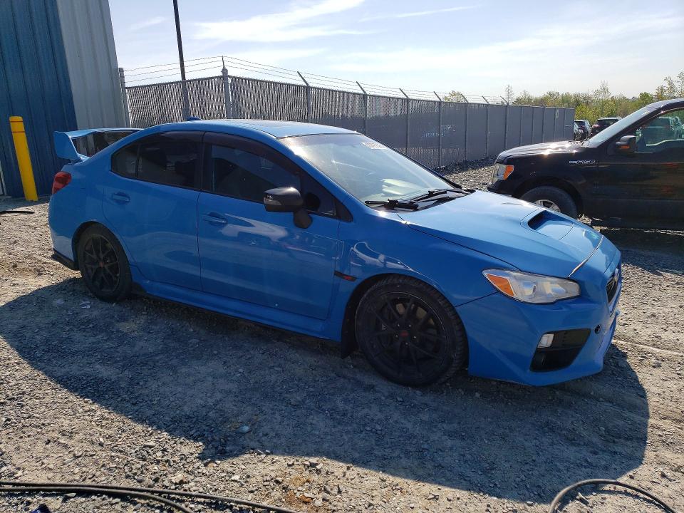 2016 Subaru Wrx VIN JF1VA2M6XG9831885 COPART salvage auction — MINOR DENT/SCRATCHES, Ns - Cert Of Registration, sold $6,600 on 2026-07-03 (photo 4)