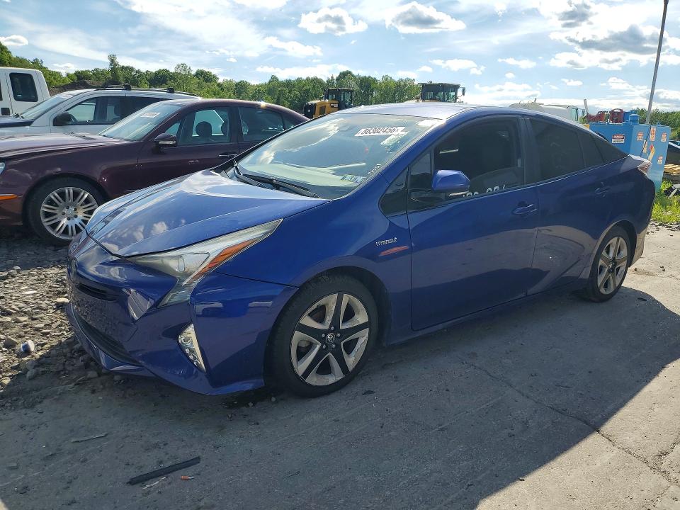 2017 Toyota Prius VIN JTDKARFU2H3529187 COPART salvage auction — MINOR DENT/SCRATCHES, Pa - Cert Of Title (P), sold $6,600 on 2026-07-21 (photo 1)