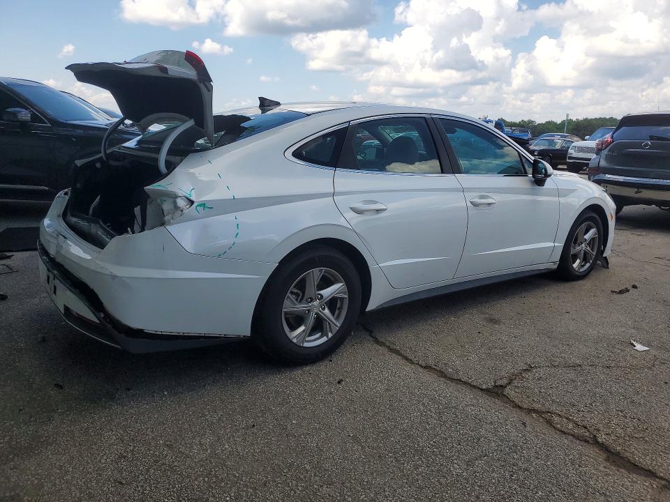 2021 Hyundai VIN 5NPEG4JA7MH105112 COPART salvage auction — REAR END, Ga - Cert Of Title-Salvage, sold $3,150 on 2026-07-24 (photo 3)