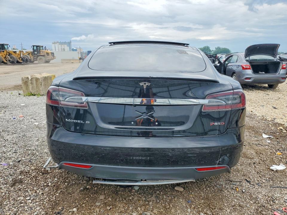 2014 Tesla Model s VIN 5YJSA1H20EFP66661 COPART salvage auction — FRONT END, Va - Certificate Of Title, sold $4,550 on 2026-07-29 (photo 6)