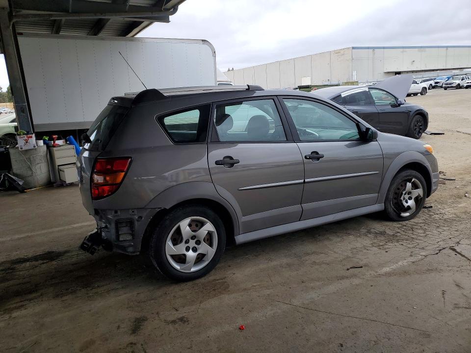 2006 Pontiac Vibe VIN 5Y2SL65866Z417726 COPART salvage auction — REAR END, CA - SALVAGE CERTIFICATE, sold $250 on 2026-07-14 (photo 3)