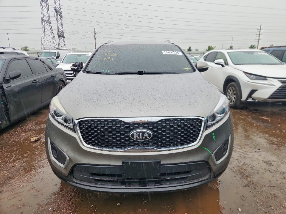 2018 Kia Sorento VIN 5XYPG4A53JG387389 COPART salvage auction — VANDALISM, Il - Salvage Certificate, sold $1,500 on 2026-07-28 (photo 5)