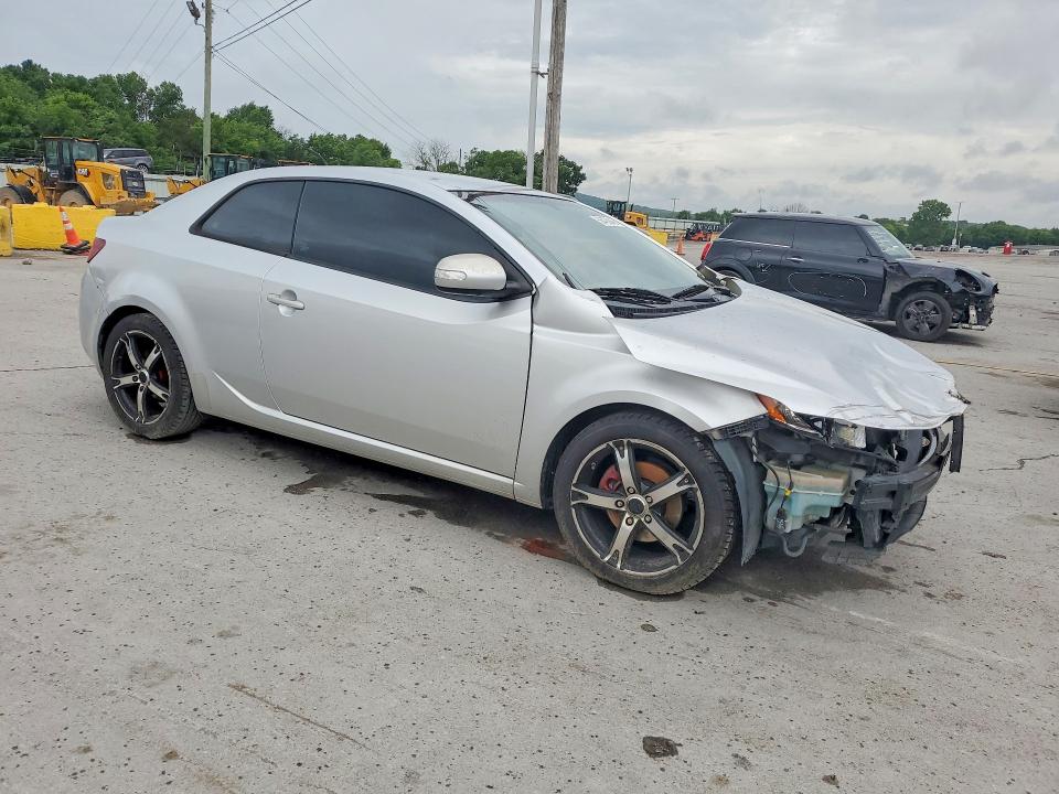 2010 Kia Forte VIN KNAFU6A21A5122062 COPART salvage auction — FRONT END, Tn - Salvage Certificate, sold $250 on 2026-07-06 (photo 4)
