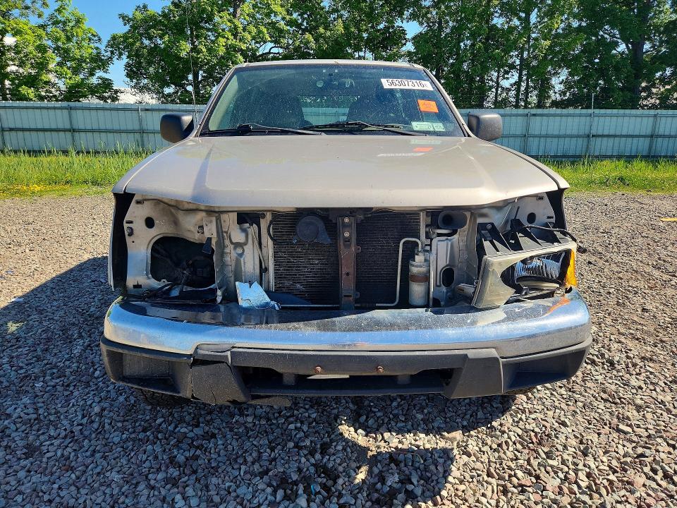 2007 Gmc Canyon VIN 1GTDT13E978119960 COPART salvage auction — FRONT END, NY - MV-907A SALVAGE CERTIFICATE, sold $400 on 2026-07-06 (photo 5)