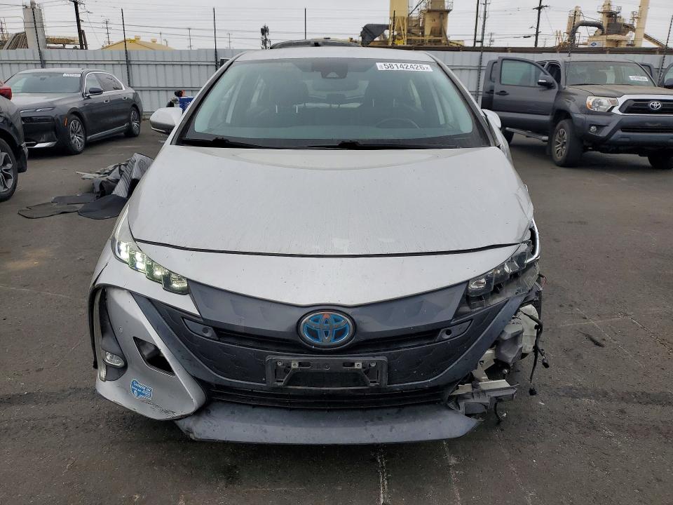 2021 Toyota Prius VIN JTDKAMFP8M3165185 COPART salvage auction — FRONT END, Ca - Salvage Certificate, sold $6,600 on 2026-07-13 (photo 5)
