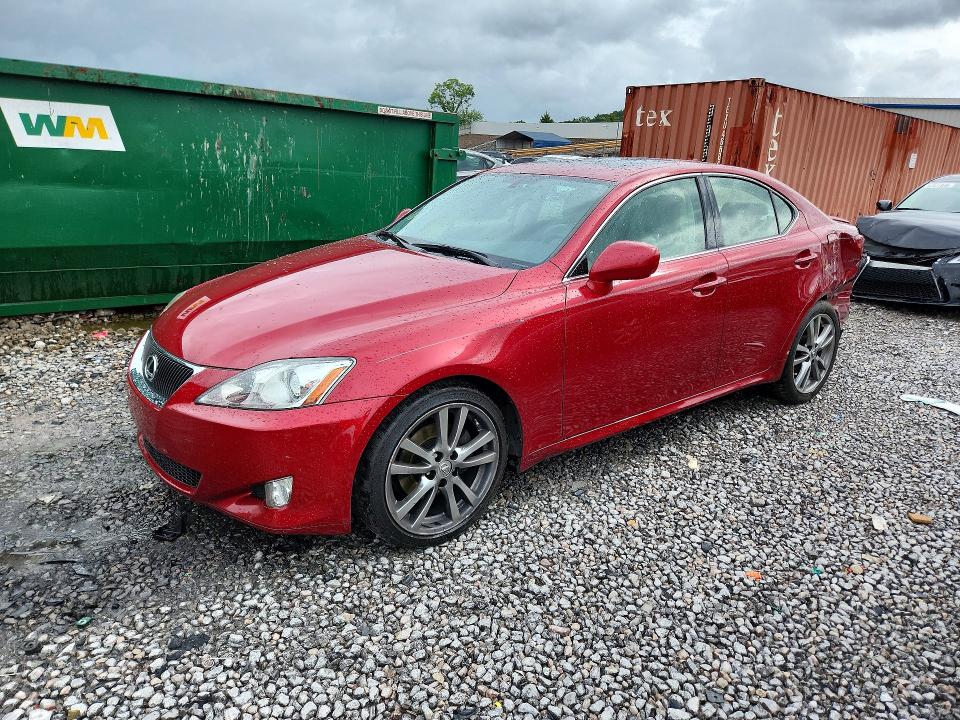 2008 Lexus Is 250 VIN JTHBK262882072926 COPART salvage auction — REAR END, Al - Cert Of Title-Salvage Title, sold $2,550 on 2026-07-07 (photo 1)