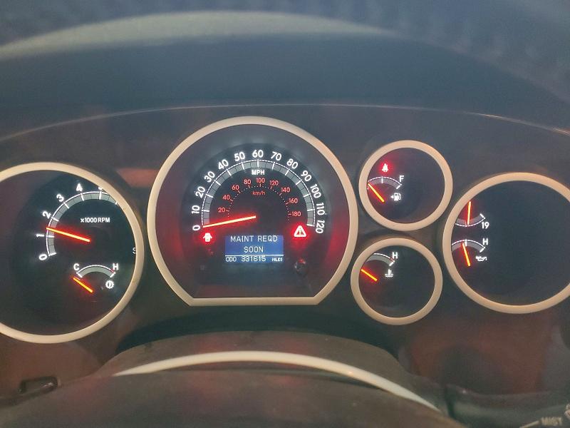 2007 Toyota Tundra VIN 5TFBV58127X003648 COPART salvage auction — SIDE, Tx - Certificate Of Title, sold $3,000 on 2026-07-31 (photo 9)