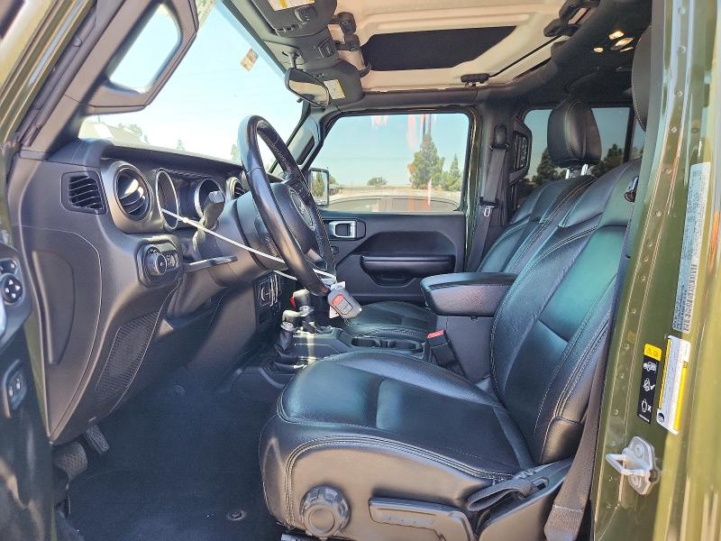 2021 Jeep Wrangler / VIN 1C4HJXDM5MW541540 COPART salvage auction — REAR END, Ca - Salvage Certificate, sold $11,100 on 2026-07-30 (photo 7)