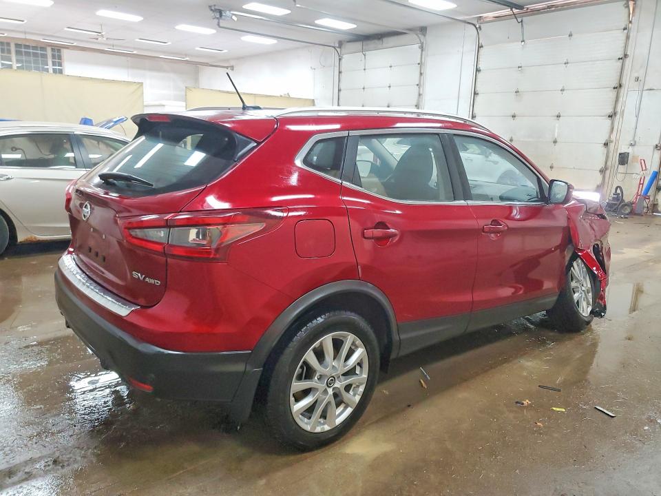 2022 Nissan Rogue VIN JN1BJ1BW6NW471851 COPART salvage auction — FRONT END, Mi - Cert Of Title-Salvage Vehicle, sold $5,500 on 2026-07-22 (photo 3)