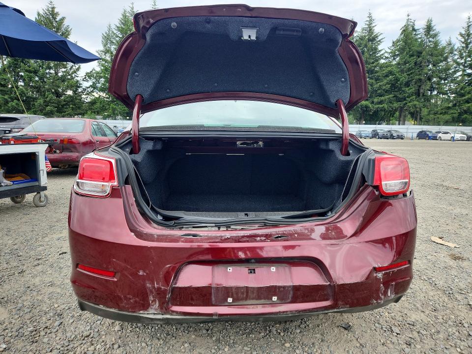 2015 Chevrolet Malibu VIN 1G11C5SL8FF101608 COPART salvage auction — REAR END, Wa - Bill Of Sale, sold $775 on 2026-07-10 (photo 6)