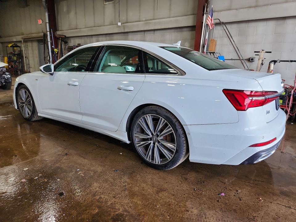 2019 Audi A6 VIN WAUL2AF24KN109733 COPART salvage auction — MINOR DENT/SCRATCHES, Ct - Certificate Of Title, sold $8,800 on 2026-07-09 (photo 2)