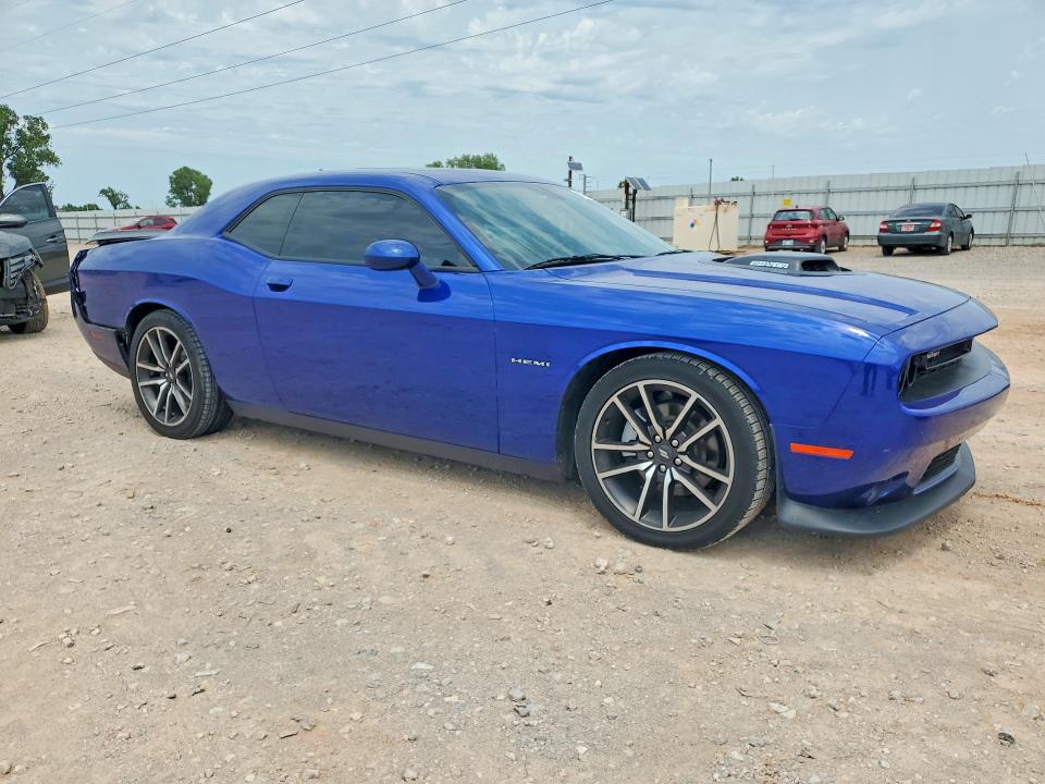 2021 Dodge Challenger VIN 2C3CDZBT0MH594107 COPART salvage auction — REAR END, Ok - Cert Of Title-Salvage, sold $8,100 on 2026-07-30 (photo 4)