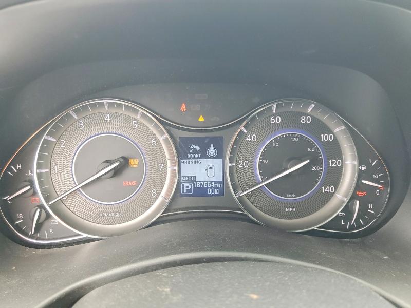 2014 Infiniti VIN JN8AZ2ND5E9750549 COPART salvage auction — MINOR DENT/SCRATCHES, Fl - Certificate Of Title, sold $3,300 on 2026-07-27 (photo 9)