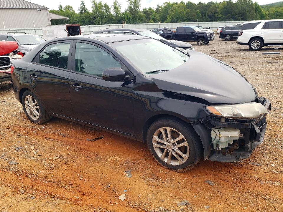 2012 Kia Forte VIN KNAFU4A23C5567815 COPART salvage auction — FRONT END, Va - Certificate Of Title, sold $350 on 2026-07-17 (photo 4)
