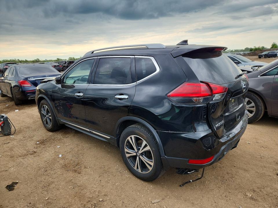 2017 Nissan Rogue VIN JN8AT2MV2HW280725 COPART salvage auction — FRONT END, IL - SALVAGE CERTIFICATE, sold $1,000 on 2026-07-30 (photo 2)