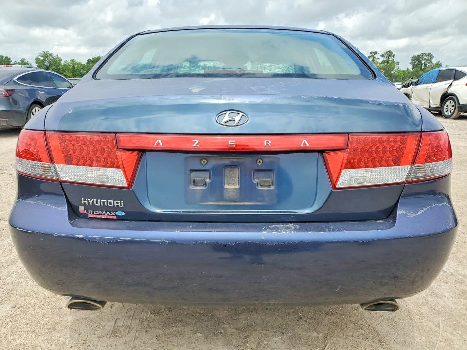 2007 Hyundai Azera VIN KMHFC46F37A143321 COPART salvage auction — FRONT END, Tx - Salvage Vehicle Title, sold $150 on 2026-07-14 (photo 6)