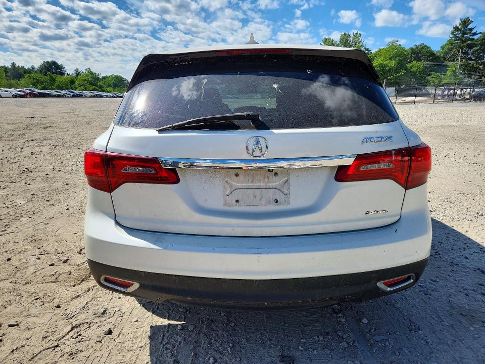 2015 Acura VIN 5FRYD4H49FB005874 COPART salvage auction — FRONT END, Ma - Cert Of Title-Reconstrctd Coll, sold $1,500 on 2026-07-06 (photo 6)