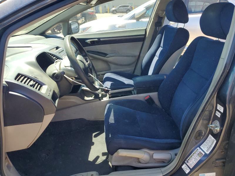 2007 Honda Civic hybrid VIN JHMFA36237S029264 COPART salvage auction — FRONT END, Ca - Salvage Certificate, sold $300 on 2026-07-02 (photo 7)