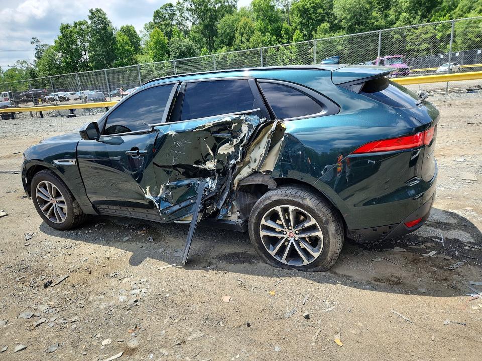 2017 Jaguar F-pace VIN SADCJ2BV1HA883924 COPART salvage auction — SIDE, Md - Cert Of Salvage > 75% Damage, sold $4,100 on 2026-07-02 (photo 2)